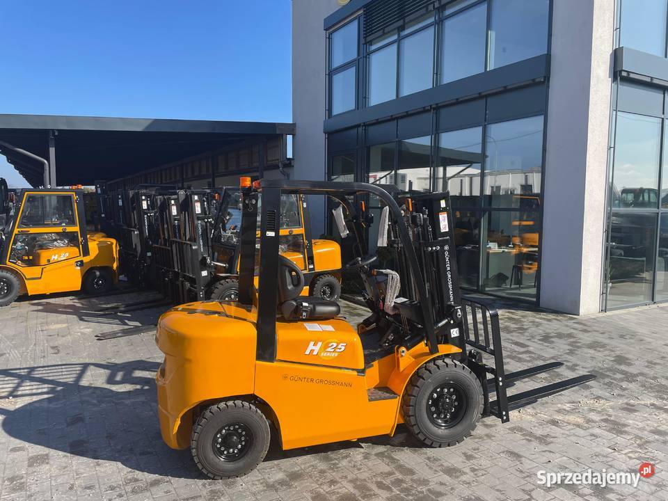 Wózek widłowy 25T triplex Gunter Grossmann Jedwabne