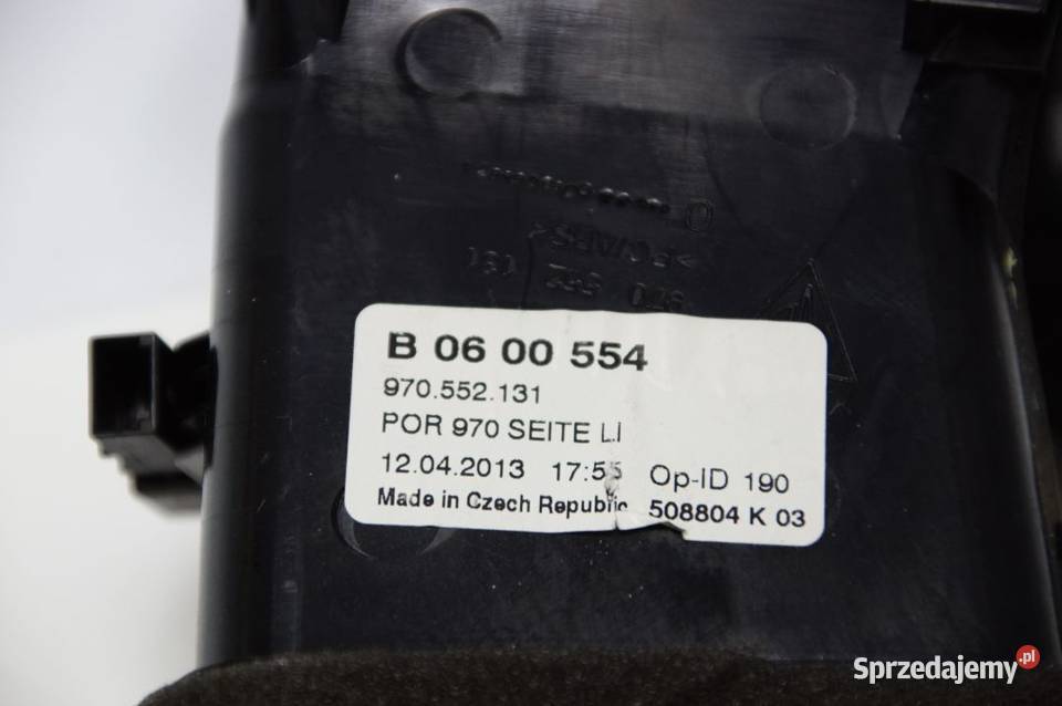 KRATKA NAWIEWU PORSCHE PANAMERA TURBO 970 kujawsko-pomorskie Lipno