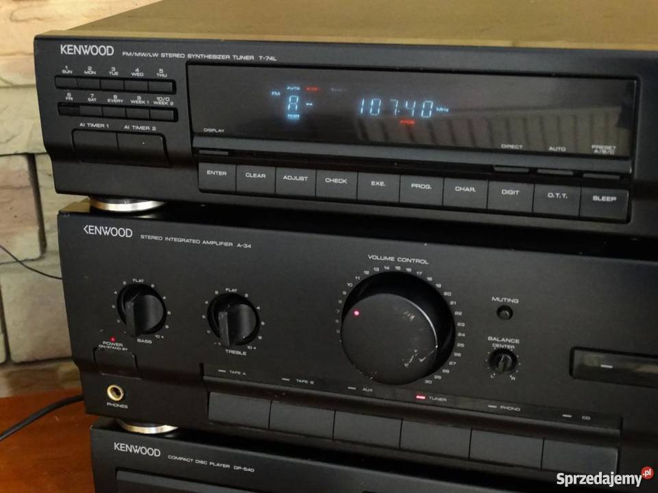 Wieża Kenwood 3 segmentymocna Wysyłka Jasło