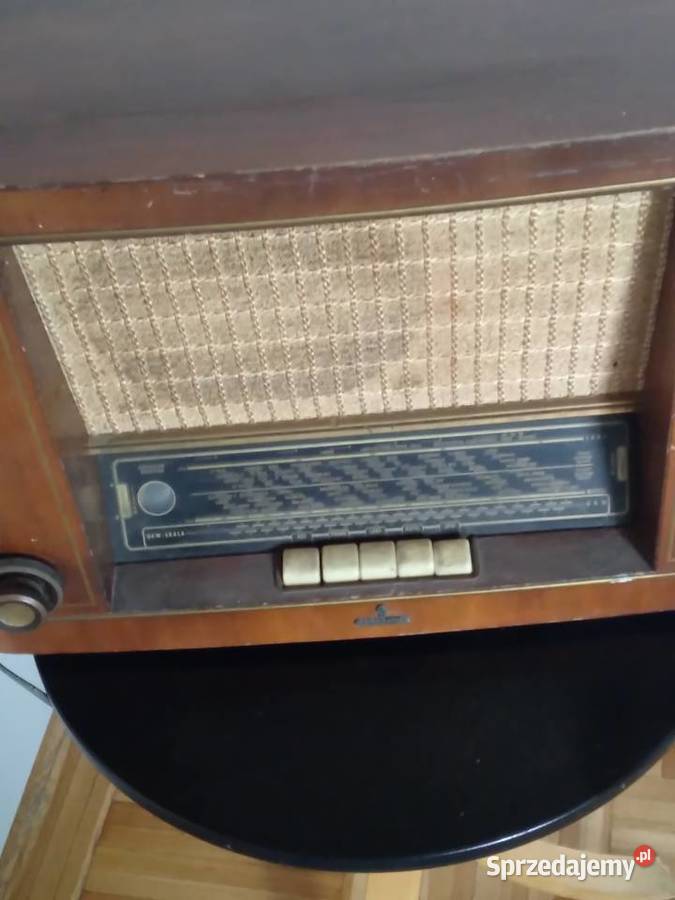 Radio lampowe Siemens Przedbórz