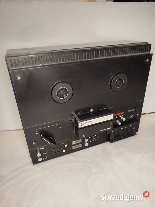 Retro magnetofon szpulowy Unitra Dama Pik