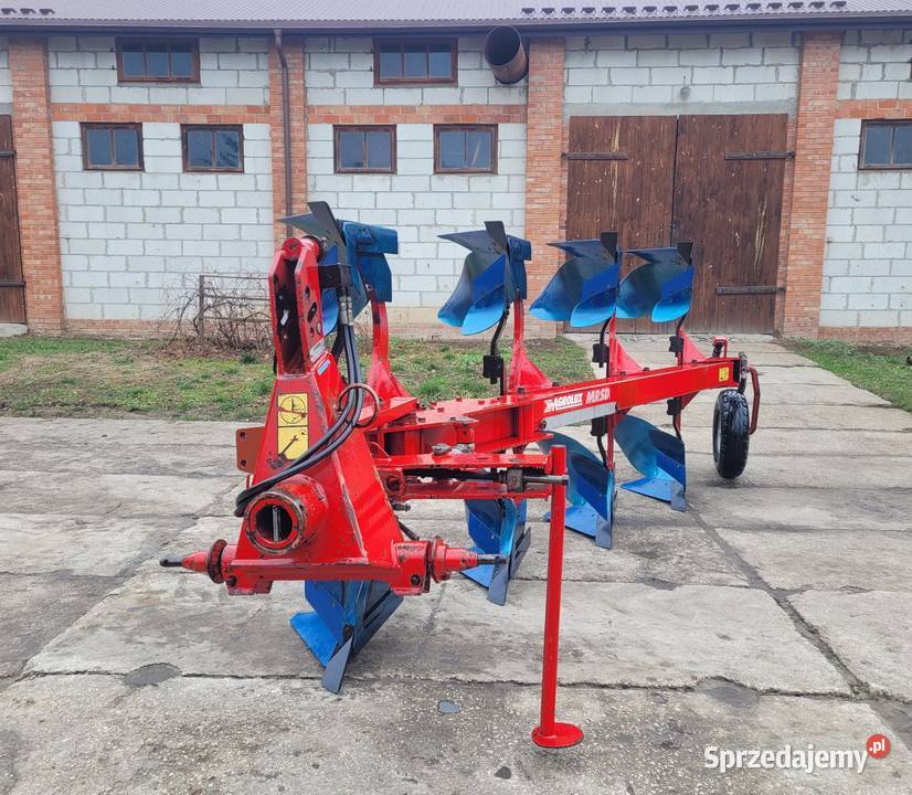 Pług obrotowy 4 skibowy Agrolux Overum lubelskie Żółkiew-Kolonia