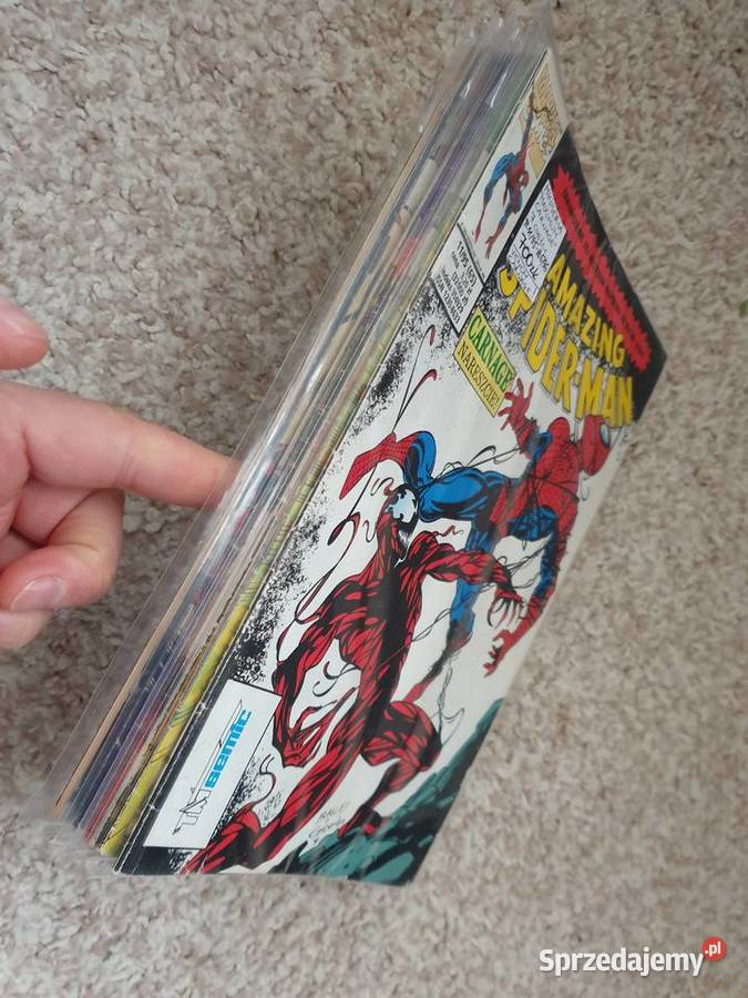 The Amazing SpiderMan Maximum Carnage 7 komiksów Komiksy pomorskie Gdynia sprzedam