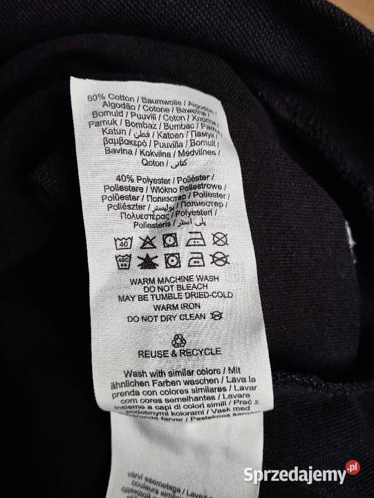 Bluza czarna męska L JackJones Premium Męska Ostrów Wielkopolski