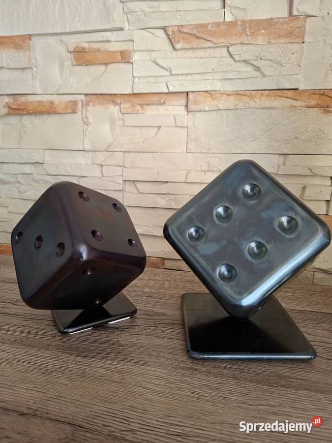 Figurka kostka do gry metalowa małopolskie