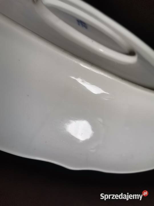 Stary przedwojenny duży półmisek porcelana Katowice