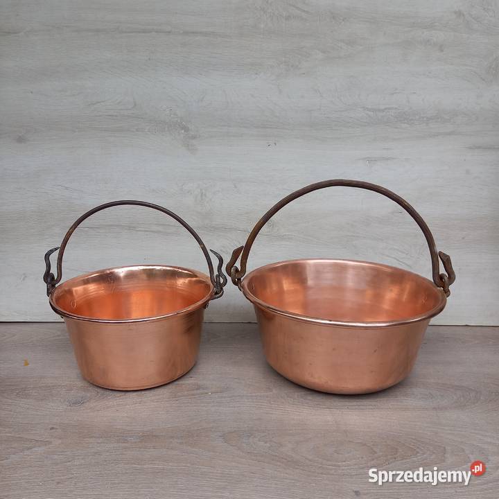 Miedziany kocioł miedziany kociołek poj 7 litrów