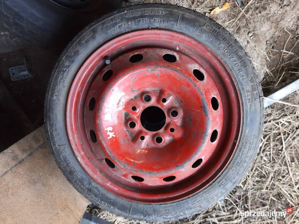 Fiat Lancia dojazdówka koło dojazdowe zapasowe Ksawerów