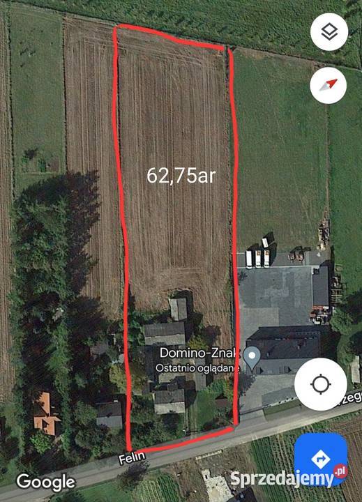 Działka budowlana gospodarstwo siedlisko 6276m2