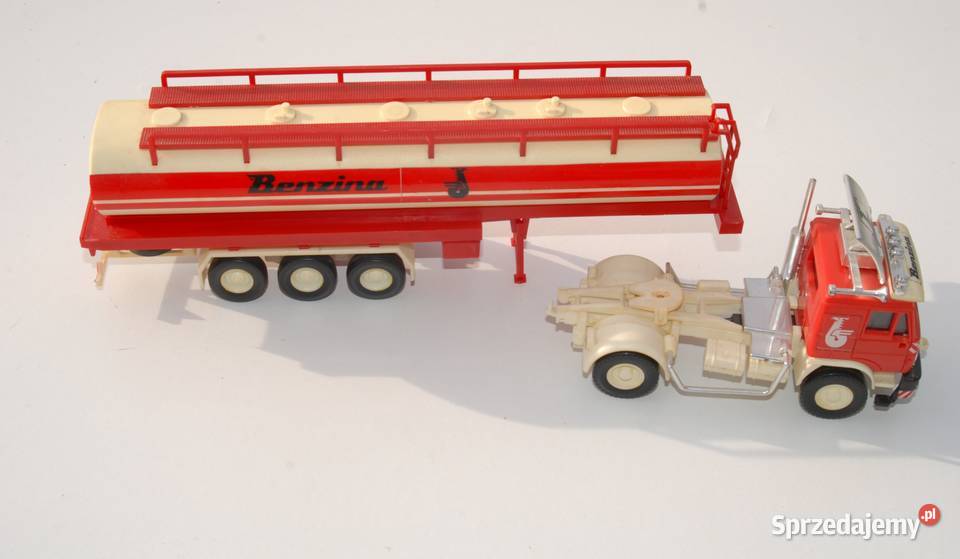 Stara Zabawka ciężarówka TIR cysterna Liaz Cieszyn