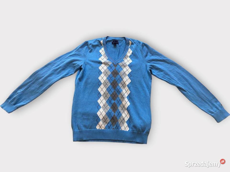 Niebieski sweter Tommy Hilfiger dolnośląskie
