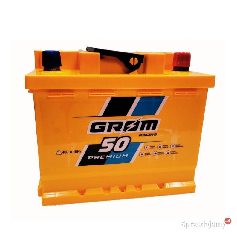 Akumulator Grom Racing 50Ah 480A Darmowa wymiana Tarnów