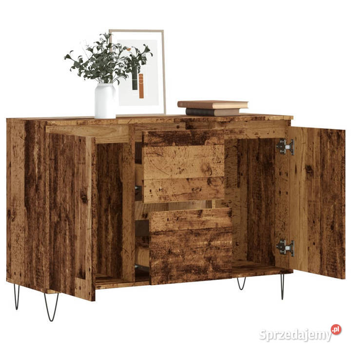 Szafka stare drewno 104x35x70 materiał Warszawa