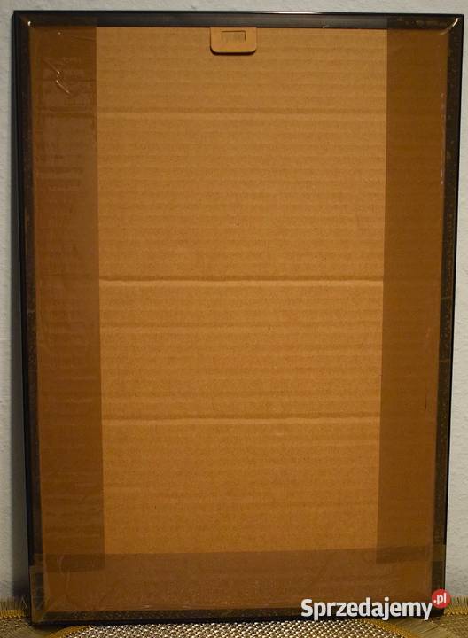 Mały Anioł Stróż obrazek w ramówce 30 x 39 do Chełmno