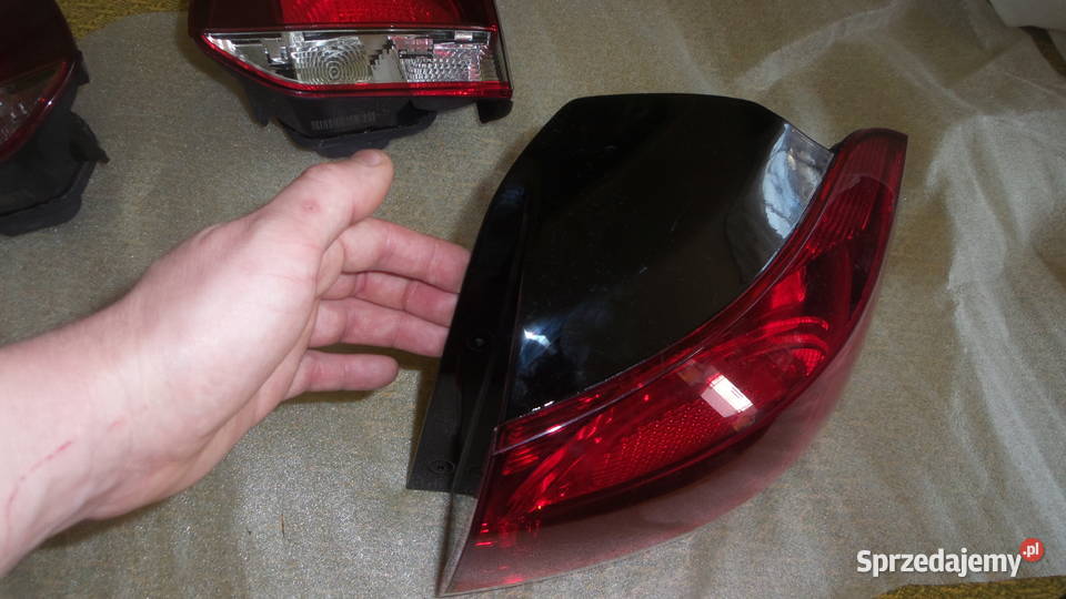 Vw Golf VI GTI lampy tynie komplet Europa Czarnt