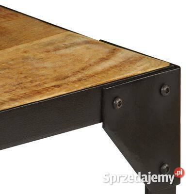 vidaXL Stolik kawowy surowe drewno mango i stal Warszawa