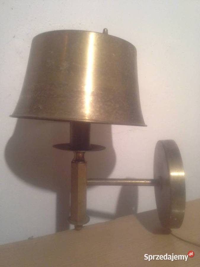 Stara lampa Carington i kinkiety Warszawa