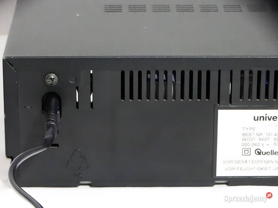 Universum VR 743 A magnetowid VHS HQ Video lubelskie Biłgoraj sprzedam