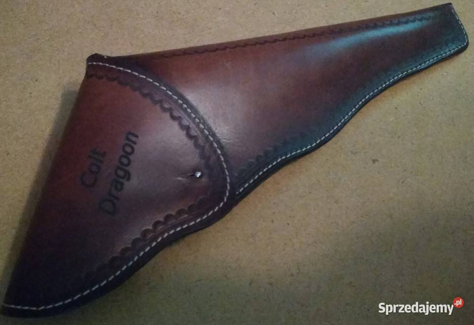 Rewolwer czarnoprochowy Colt Dragoon 1848 Łódź