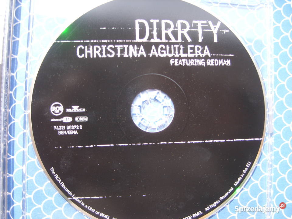 Singiel eledtr CD CHRISTINA AGUILERADIRRTY 2002 Wołów sprzedam