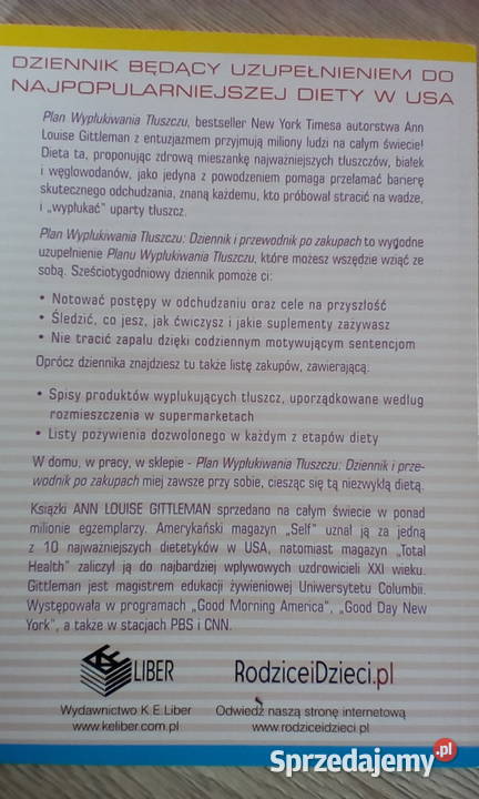 Plan wypłukiwania tłuszczu plus broszura