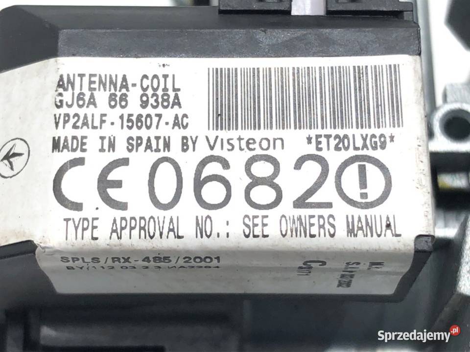 STACYJKA MAZDA 6 GY VP2ALF15607AC 20 141 0208 podkarpackie