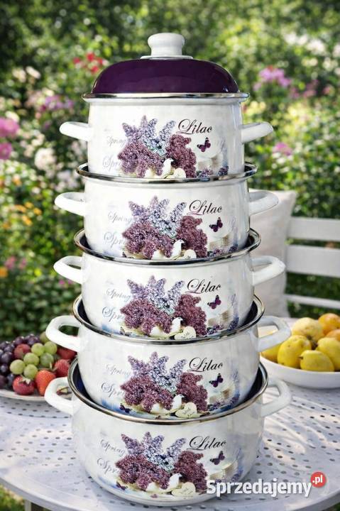 Garnki emaliowame dolnośląskie Zgorzelec