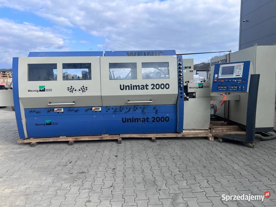 Strugarka czterostronna Weinig Unimat 2000 Juszczyn