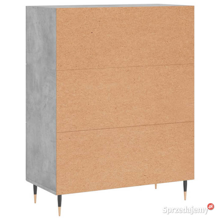 Szafka szarość betonu 695x34x90 materiał Warszawa