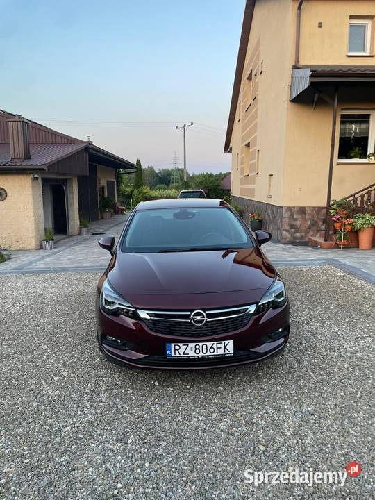 Opel Astra V 14 TURBO 2018r podkarpackie Rzeszów