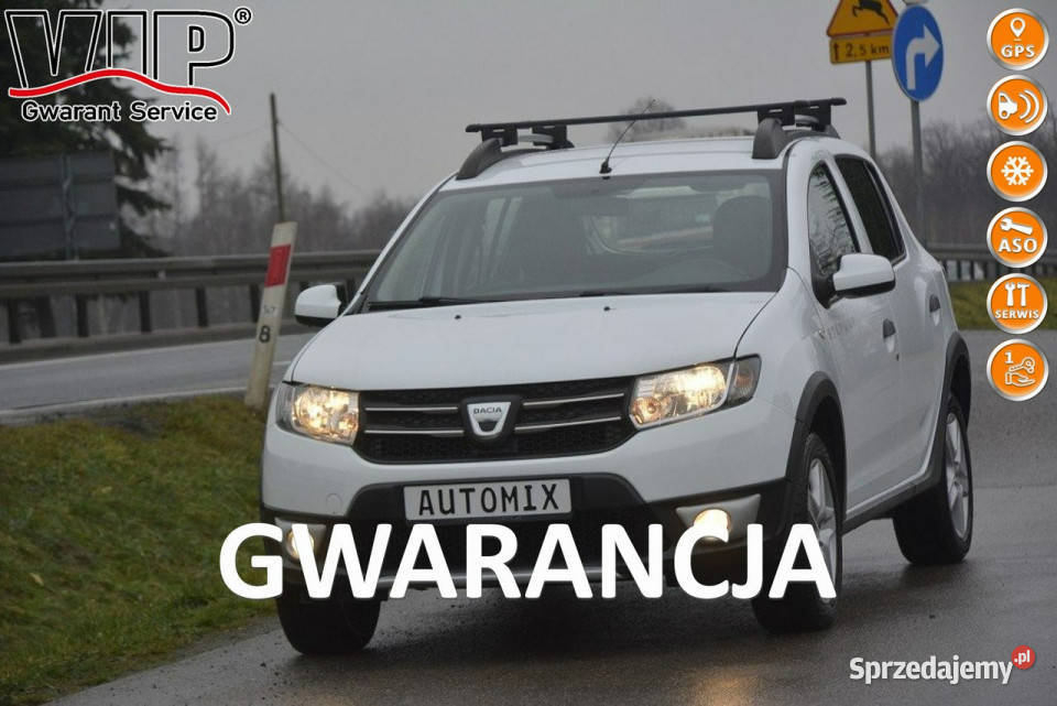 Dacia Sandero Stepway 09 TCe nawigacja nowy nawigacja podkarpackie Sędziszów Małopolski