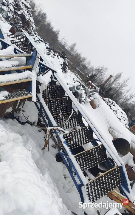 Schody metalowe 45 m dł 67 szer Schody zewnętrzne Żywiec