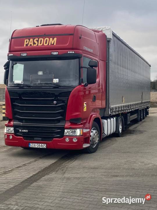 Scania r450 Streamline naczepa schmitz cargobull nie Zestawy Kuce