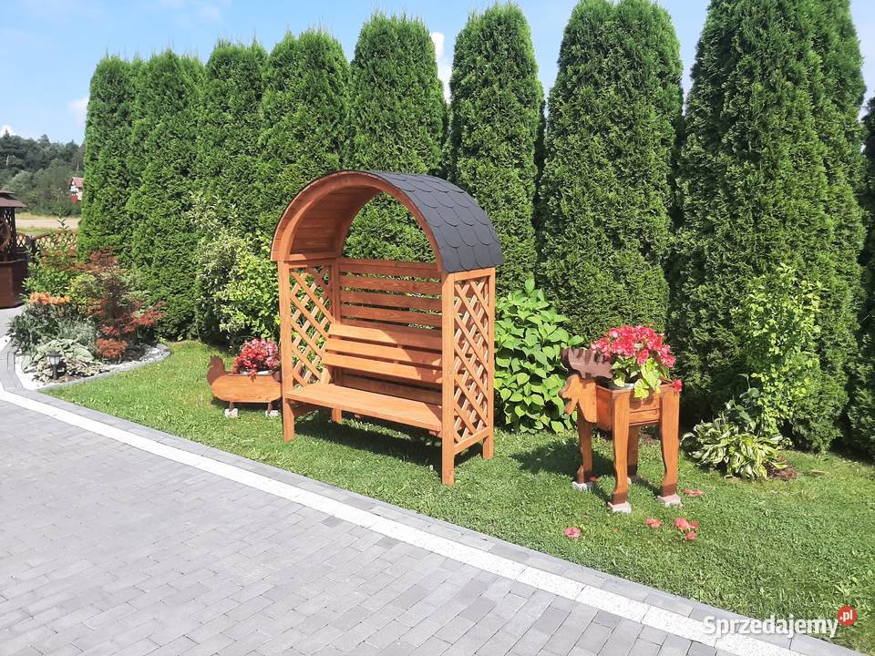 Pergola z ławką małopolskie Jordanów sprzedam