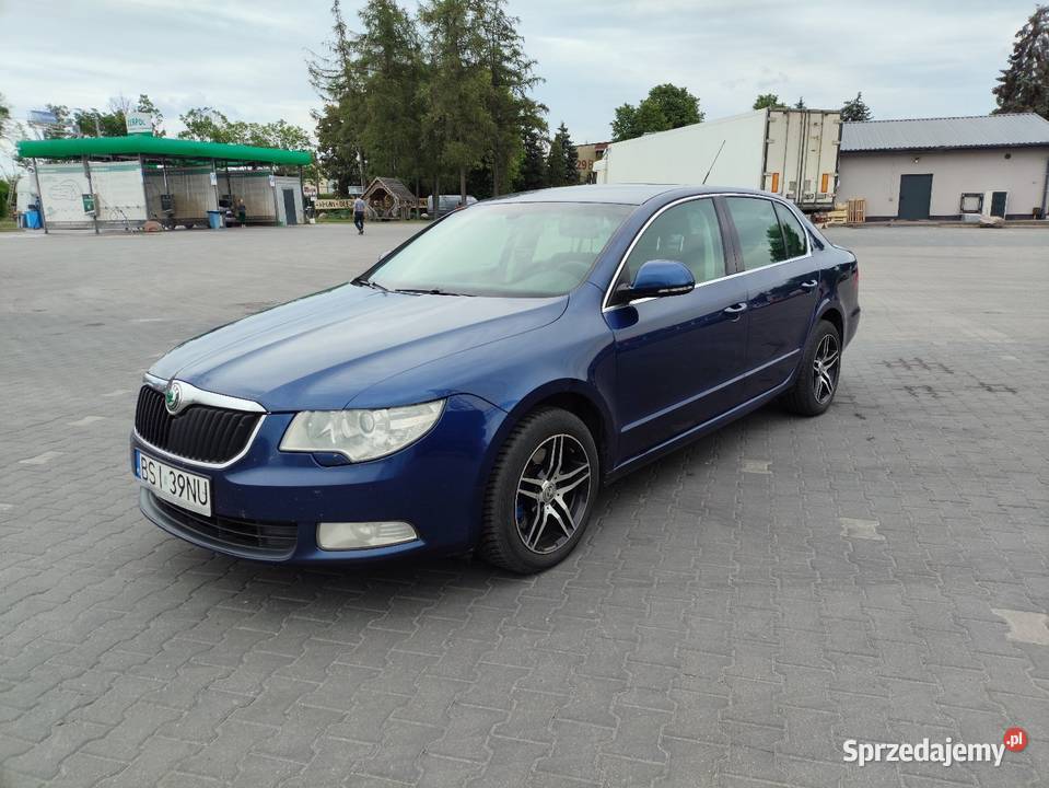 Skoda Superb 20 TDi 2009 podlaskie Siemiatycze