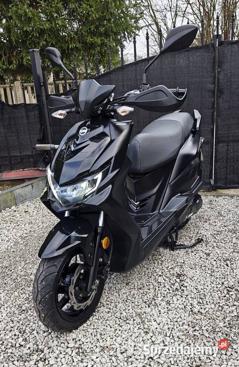 Skuter Sym Jet 4 RX 2021r 2600 FULL LED Wtrysk Rok produkcji 2021 łódzkie Łask sprzedam