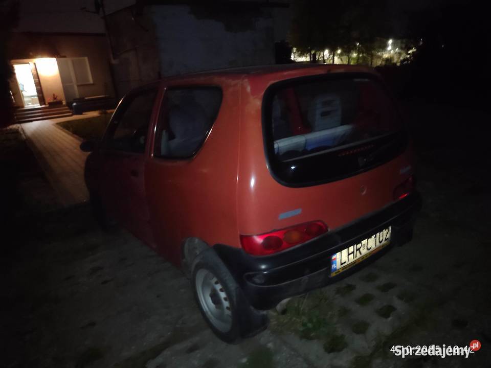Fiat Seicento inwalidzki 50KM