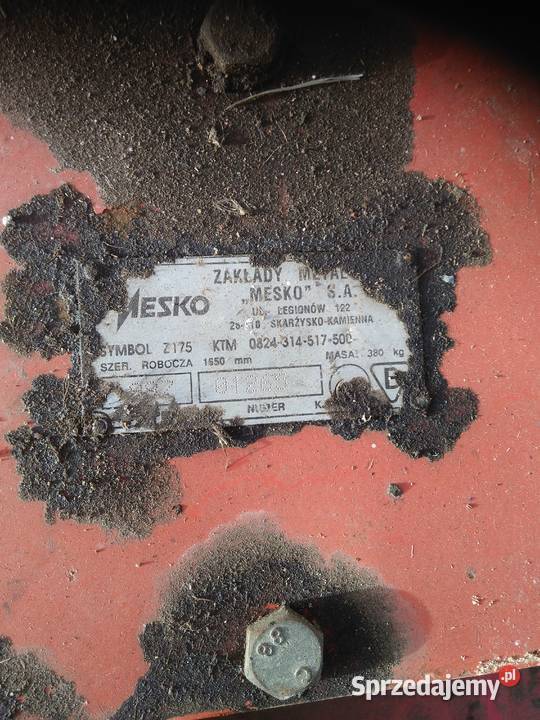 Kosiarka rotacyjna Mesko KR165 Zgorzelec