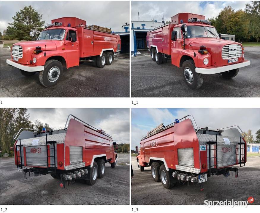 Tatra 148 SLF pożarnicza Ugoszcz