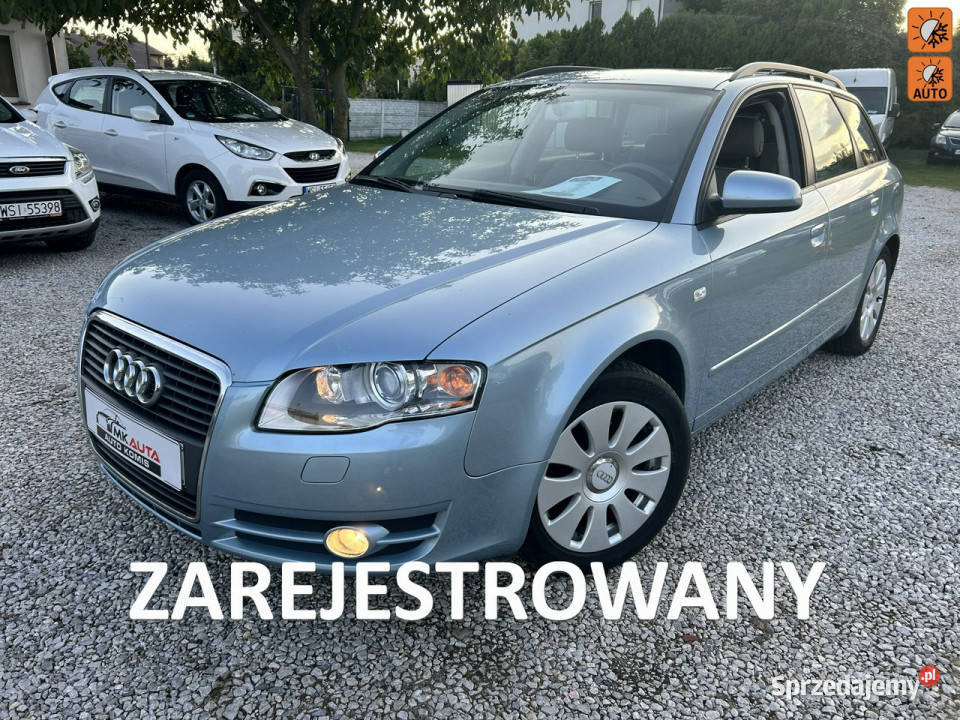 Audi A4 Super stan zarejestrowany w Polsce B7 nieuszkodzony sprzedam