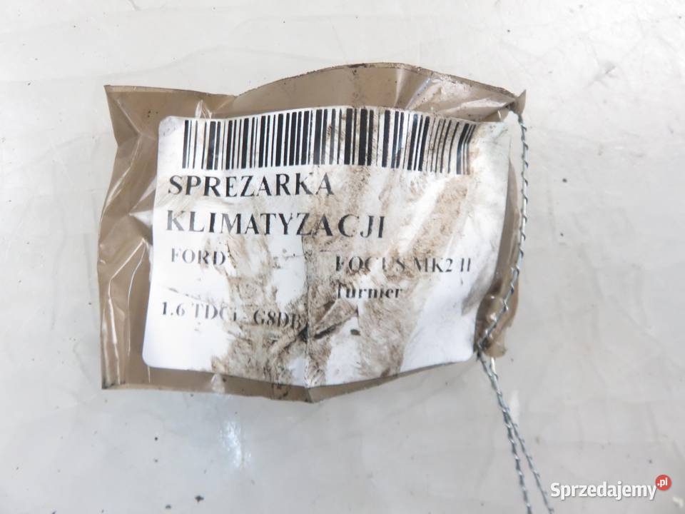 KOMPRESOR KLIMATYZACJI FORD FOCUS MK2 II 16 TDCi małopolskie