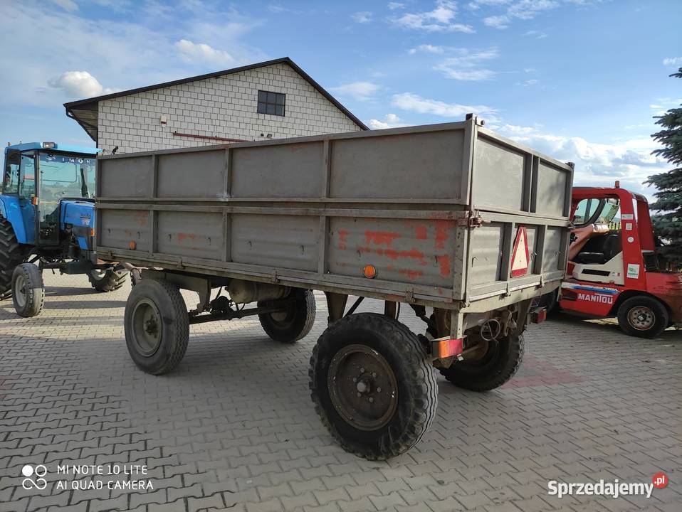 Przyczepa rolnicza Autosan D46 sztywna podwójne Przyczepy rolnicze Radom sprzedam
