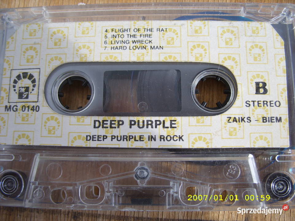 Rock kas DEEP PURPLEDEEP Purple in rock
