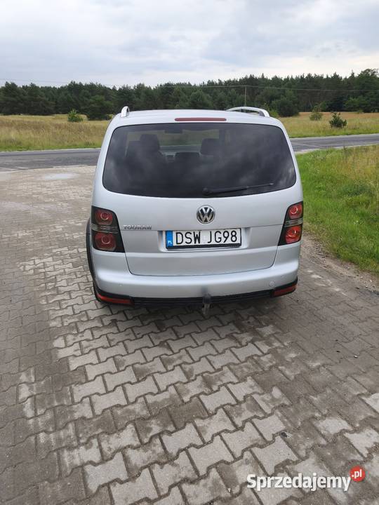 Volkswagen Toruan Cross 7 osób Hak światła LED Wieleń sprzedam