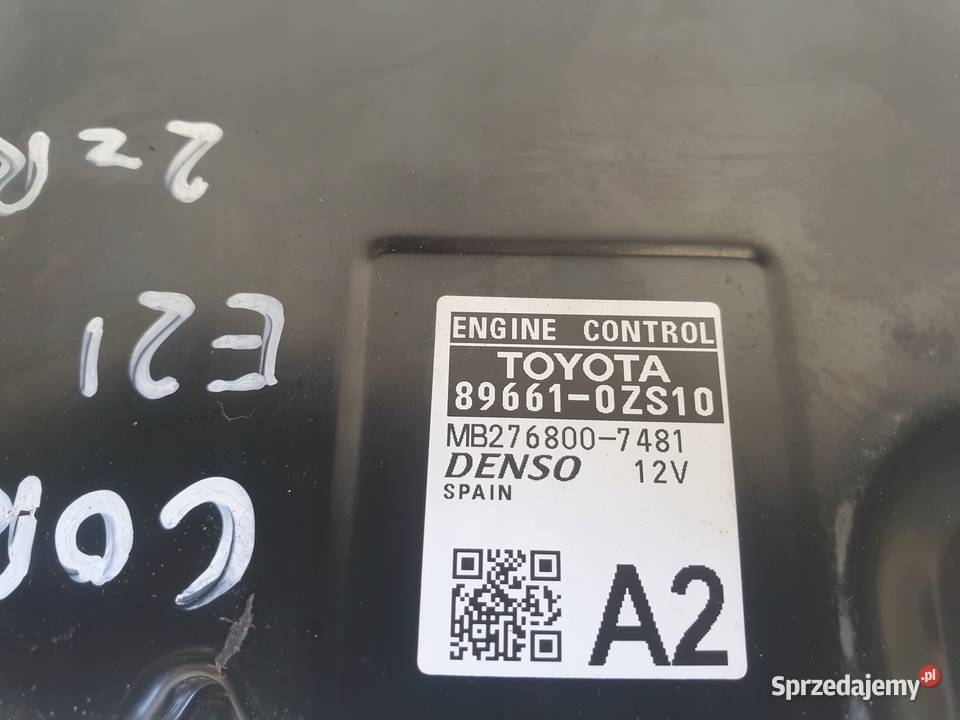 Toyota Corolla XII E21 18 H STEROWNIK SILNIKA osobowe Chełm sprzedam