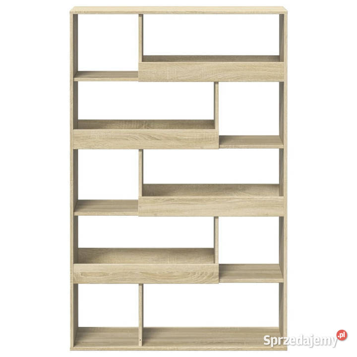 Regał dąb sonoma 100x33x1565 materiał Regały Warszawa