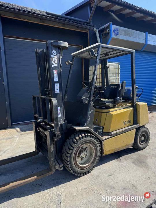 Wózek widłowy CAT GP25K 25 t gotowy do pracy