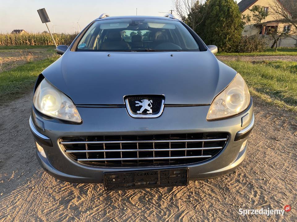 Peugeot 407 SW 30benzyna 211 Skóra Panorama wielkopolskie Krobia