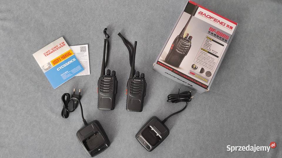 2x Krótkofalówki Baofeng BF888S Walkie Talkie Pozostałe Elektronika świętokrzyskie Olganów