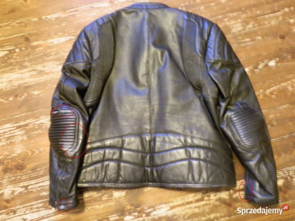 Kurtka motocyklowa JTS skóra Szczecinek